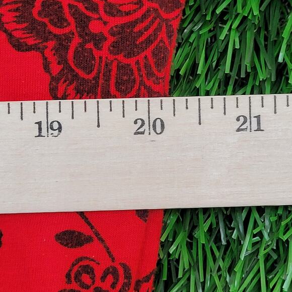 Vintage 80s Flower Roses Sweatshirt Womens Large 20x23 AOP - Picture 5 of 9